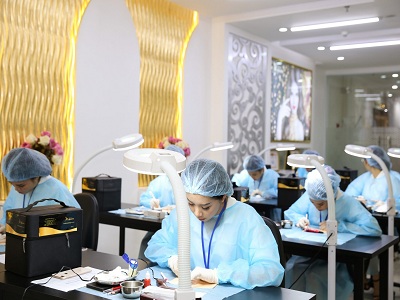trung tâm đào tạo phun xăm thẩm mỹ tại Hà Nội