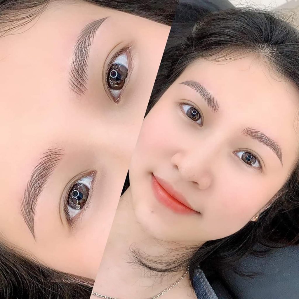 hairstroke chân mày